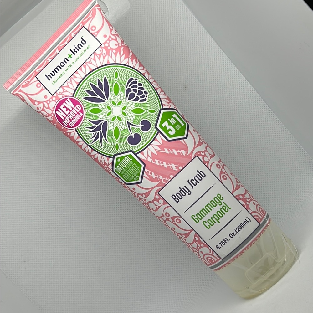 Humankind Pink and Green Exfoliant Scrub